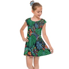 Kids  Cap Sleeve Dress 