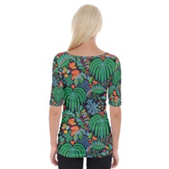 Wide Neckline T-Shirt 