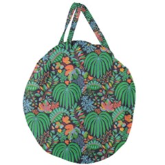 Giant Round Zipper Tote 