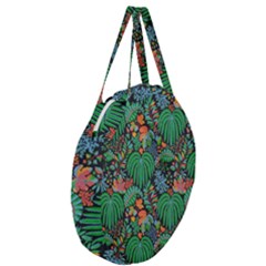 Giant Round Zipper Tote 