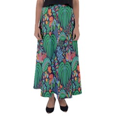 Flared Maxi Skirt 