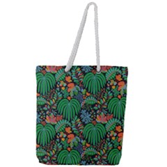 Full Print Rope Handle Tote (Large) 