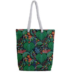 Full Print Rope Handle Tote (Small) 