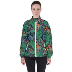 Women s High Neck Windbreaker 