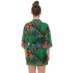 Half Sleeve Chiffon Kimono 