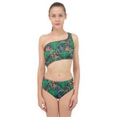 Spliced Up Two Piece Swimsuit 