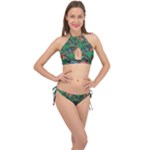 14 Cross Front Halter Bikini Set