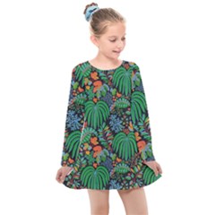 Kids  Long Sleeve Dress 