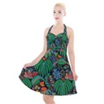 14 Halter Party Swing Dress 