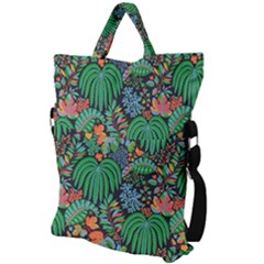 Fold Over Handle Tote Bag 