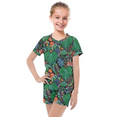 Kids  Mesh T-Shirt and Shorts Set 