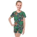 14 Kids  Mesh Tee and Shorts Set