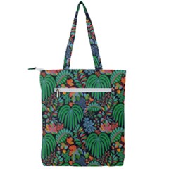 Double Zip Up Tote Bag 