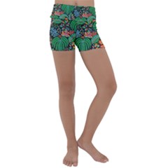 Kids  Lightweight Velour Yoga Shorts 