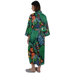 Maxi Satin Kimono 