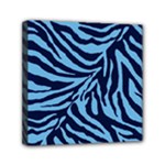 Zebra 3 Mini Canvas 6  x 6  (Stretched)