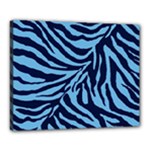 Zebra 3 Canvas 20  x 16  (Stretched)