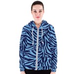 Zebra 3 Women s Zipper Hoodie