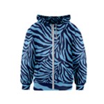 Zebra 3 Kids  Zipper Hoodie