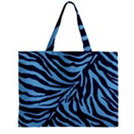 Zebra 3 Zipper Mini Tote Bag