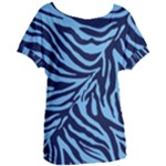 Zebra 3 Women s Oversized Tee