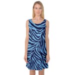 Zebra 3 Sleeveless Satin Nightdress