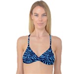 Zebra 3 Reversible Tri Bikini Top