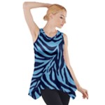 Zebra 3 Side Drop Tank Tunic