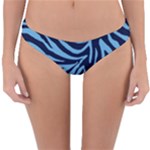 Zebra 3 Reversible Hipster Bikini Bottoms