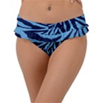 Zebra 3 Frill Bikini Bottom