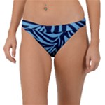 Zebra 3 Band Bikini Bottom