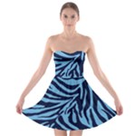 Zebra 3 Strapless Bra Top Dress