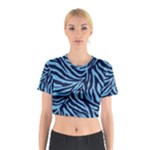 Zebra 3 Cotton Crop Top