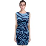 Zebra 3 Classic Sleeveless Midi Dress