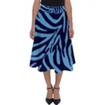 Zebra 3 Perfect Length Midi Skirt