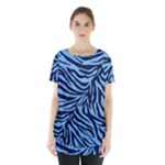 Zebra 3 Skirt Hem Sports Top