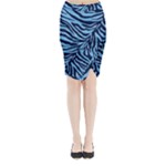 Zebra 3 Midi Wrap Pencil Skirt