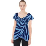 Zebra 3 Lace Front Dolly Top