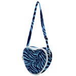 Zebra 3 Heart Shoulder Bag