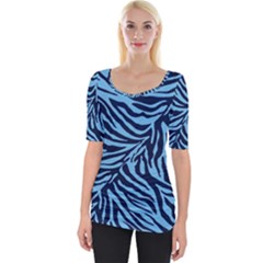 Wide Neckline T-Shirt 