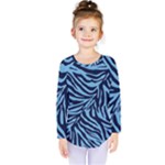 Zebra 3 Kids  Long Sleeve Tee