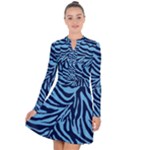 Zebra 3 Long Sleeve Panel Dress