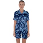 Zebra 3 Satin Short Sleeve Pyjamas Set