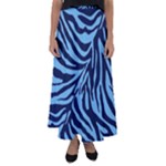 Zebra 3 Flared Maxi Skirt