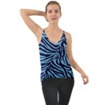 Zebra 3 Chiffon Cami