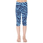 Zebra 3 Kids  Capri Leggings 