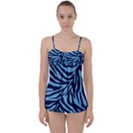 Zebra 3 Babydoll Tankini Set