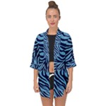 Zebra 3 Open Front Chiffon Kimono