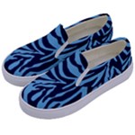 Zebra 3 Kids  Canvas Slip Ons