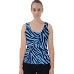 Zebra 3 Velvet Tank Top